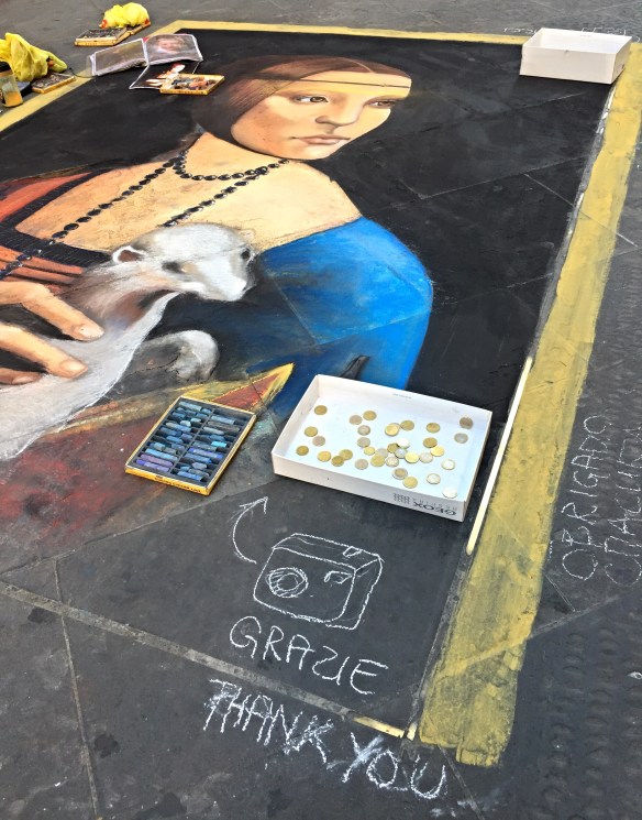 da Vinci's "Lady with an Ermine".